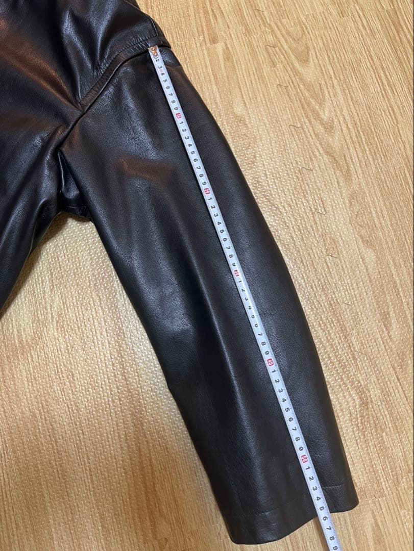 希少品/CCU/ARIOレザーダッフルコート/サイズ1