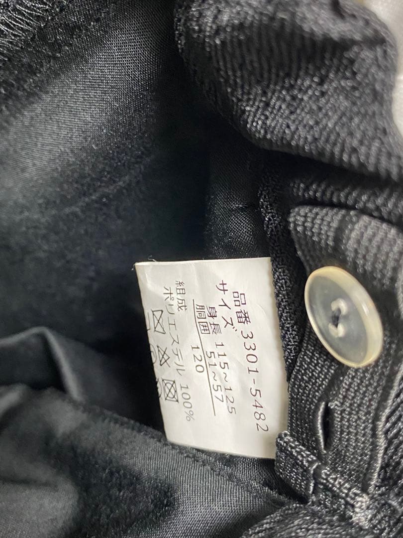 フォーマルスーツ 黒 美品120cm waltz by BEAMS DESIGN