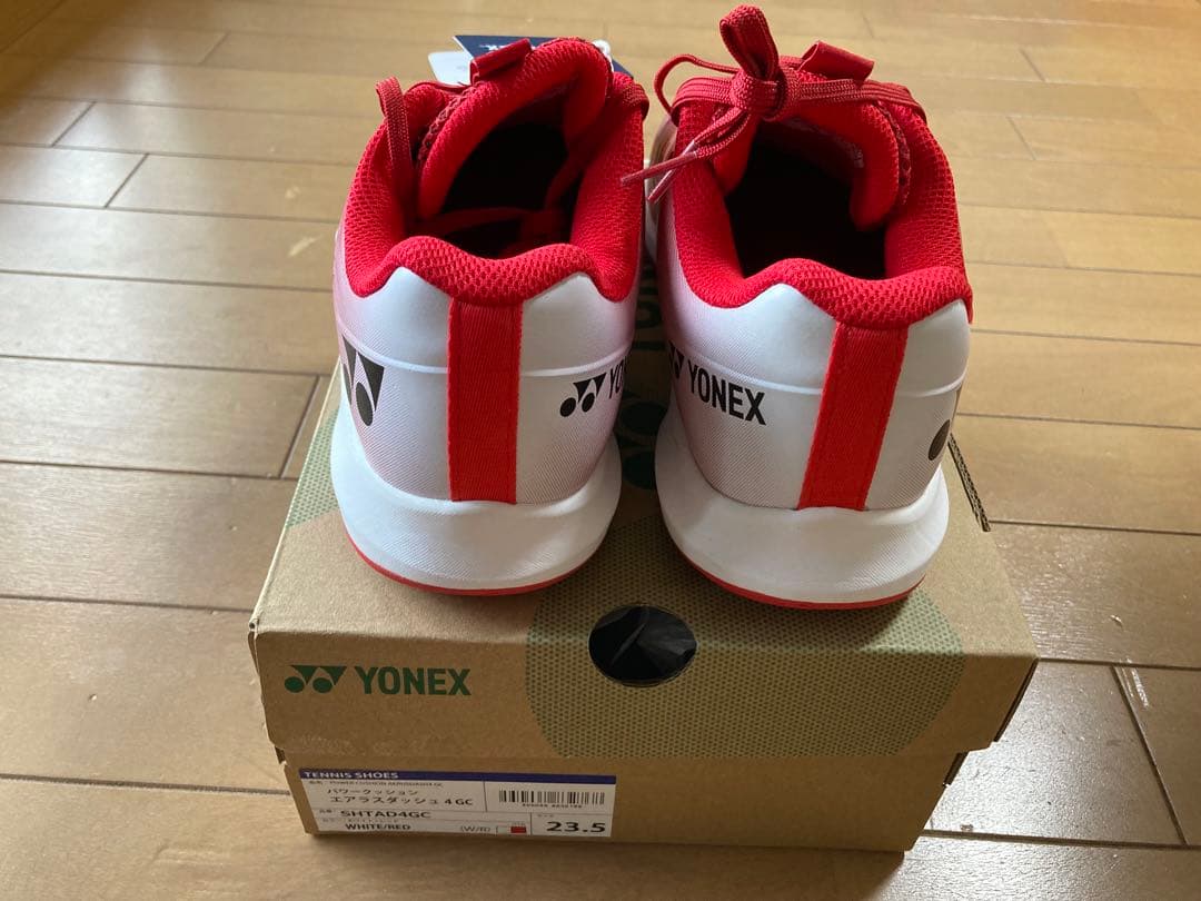 ヨネックス テニスシューズ エアラスダッシュ4GC 新品未使用 23.5cm