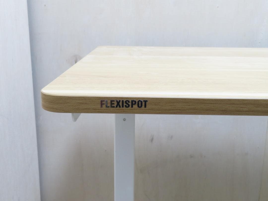 FlexiSpot 電動昇降式デスク テーブル EG1 ホワイト 幅120cm