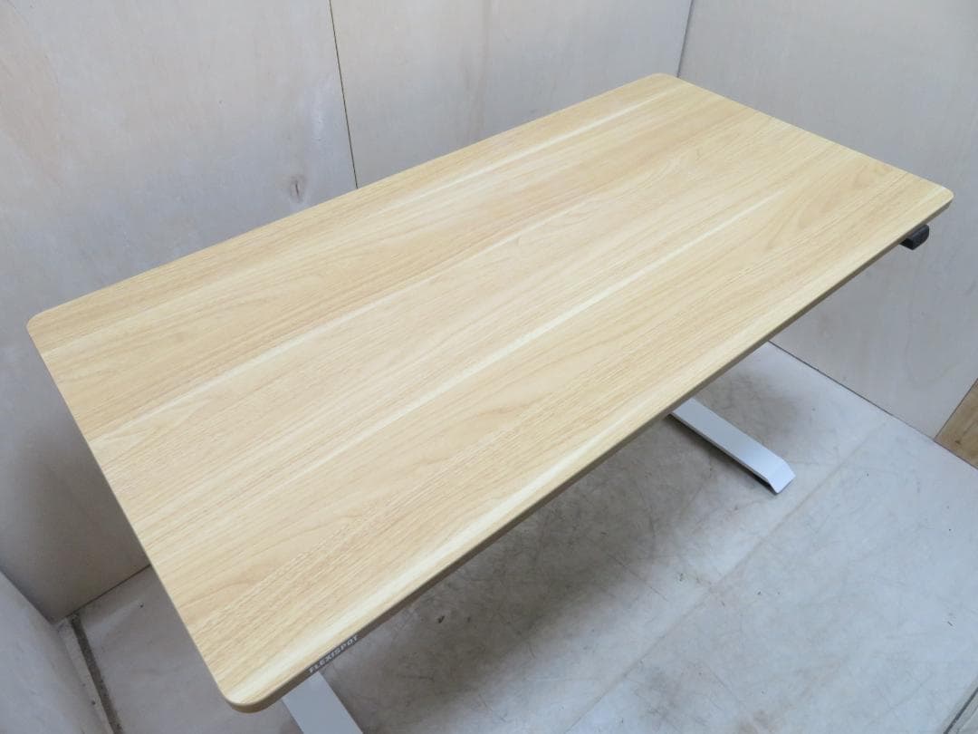 FlexiSpot 電動昇降式デスク テーブル EG1 ホワイト 幅120cm