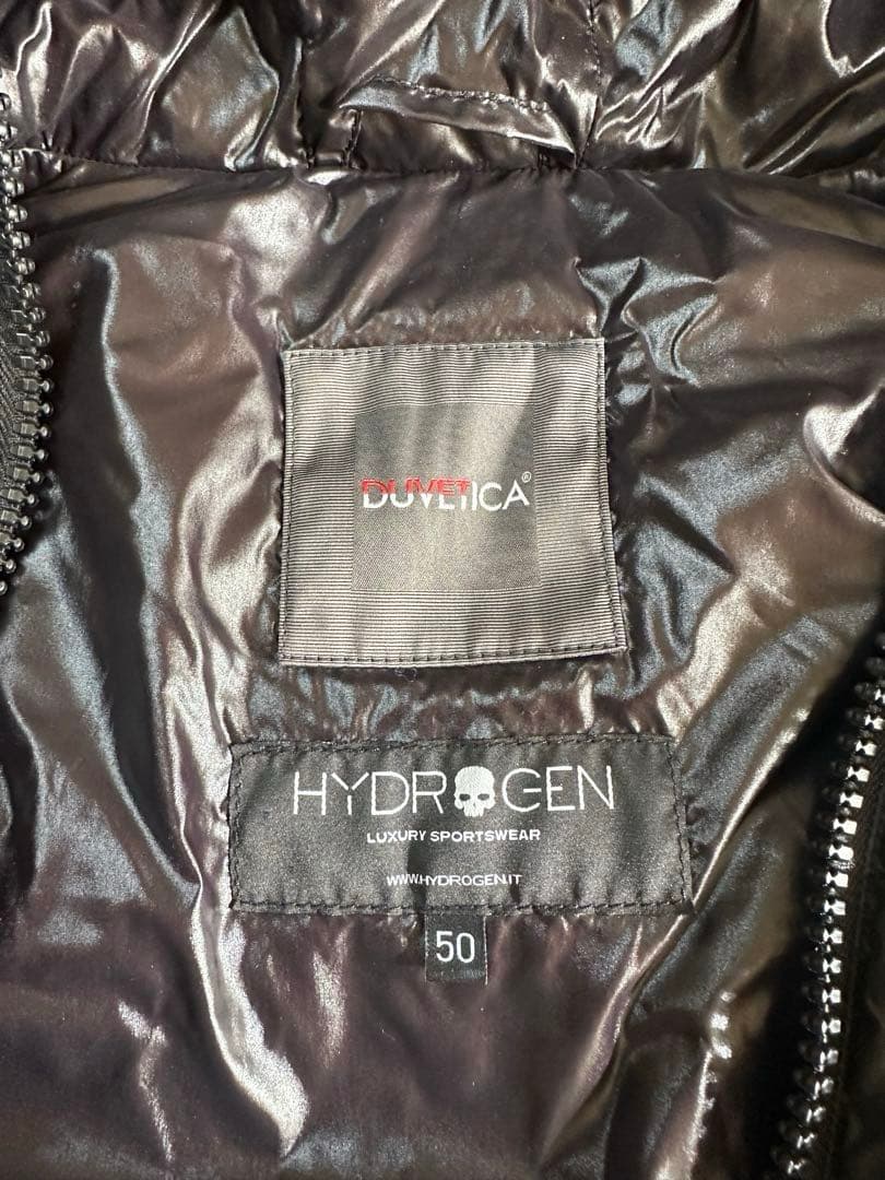 HYDROGEN ✖️Duvetica ダウンベスト　サイズ50 ダブルジップ
