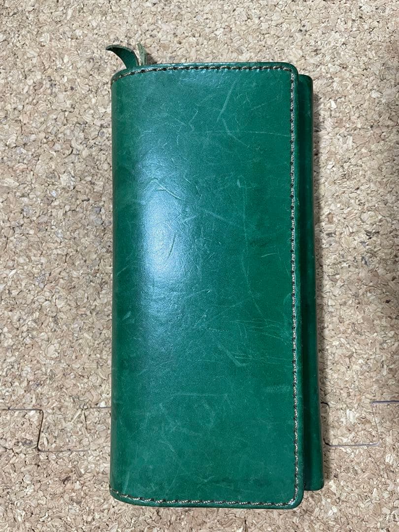 ヘルツ長財布（緑）