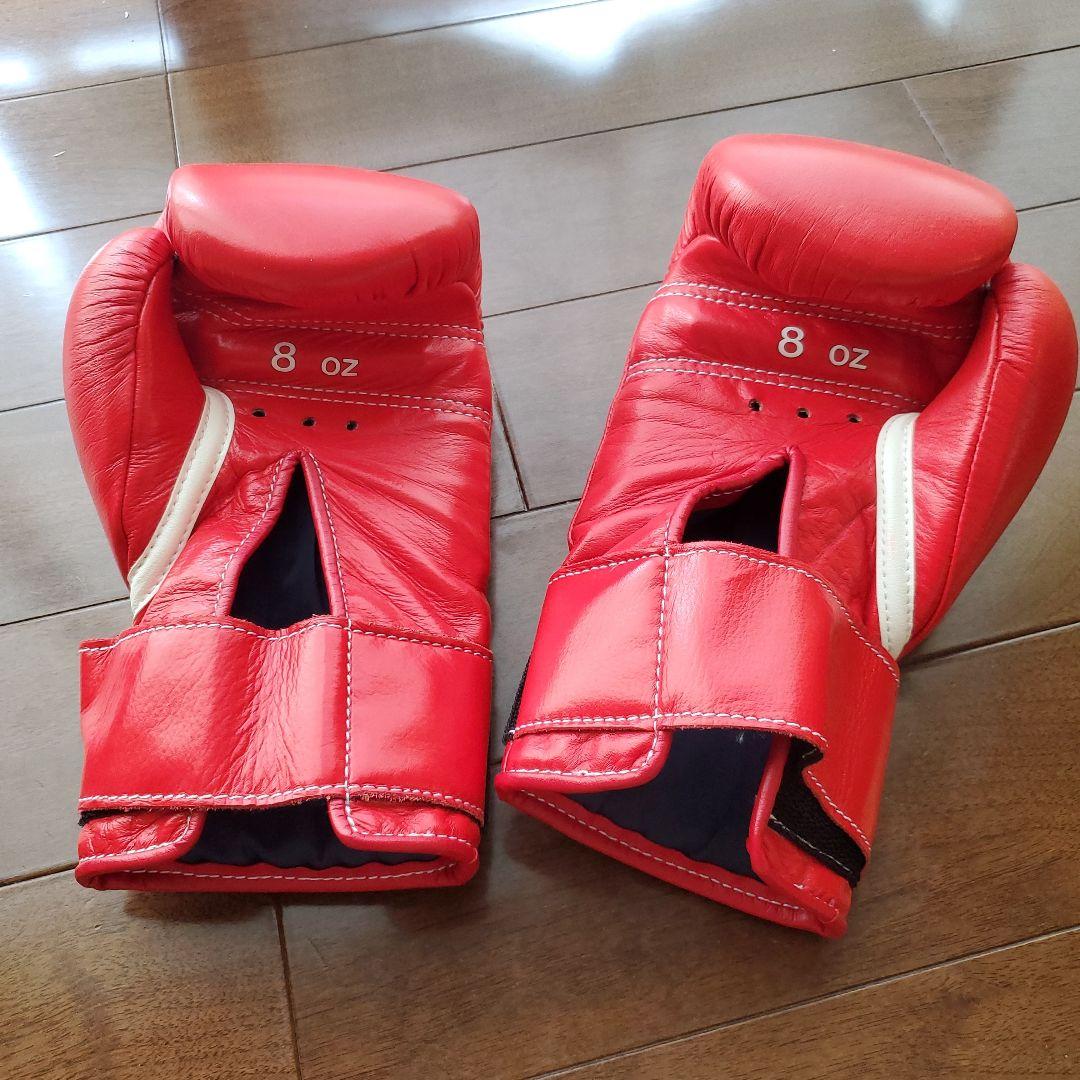 Winning ボクシンググローブ 赤 8oz