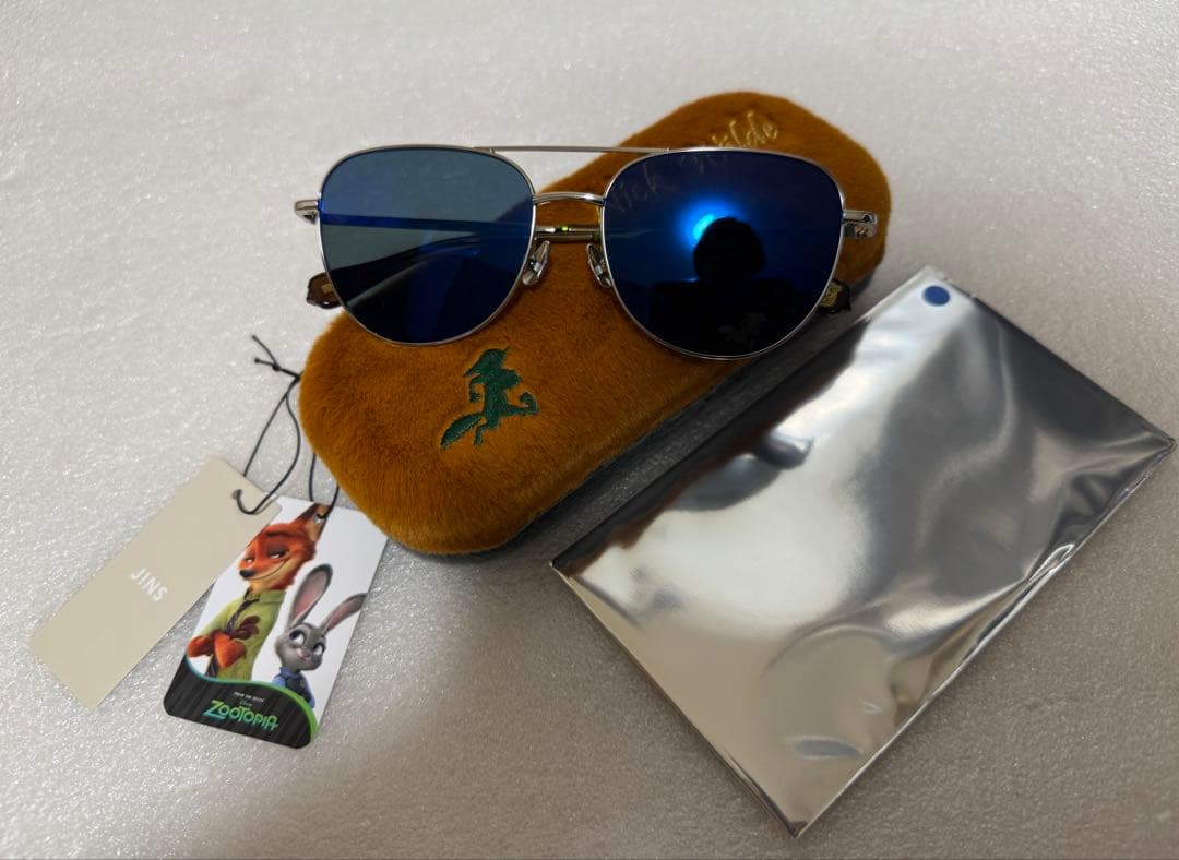 【あ】新品未使用 JINS ズートピア コラボ サングラス　ニック モデル