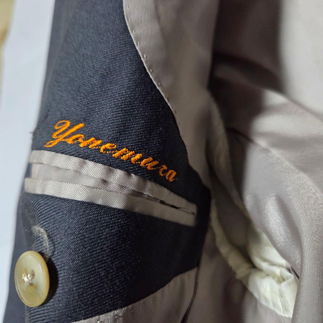 極美品BURBERRY　90sヴィンテージ　スーツ　ダブル　セットアップLサイズ