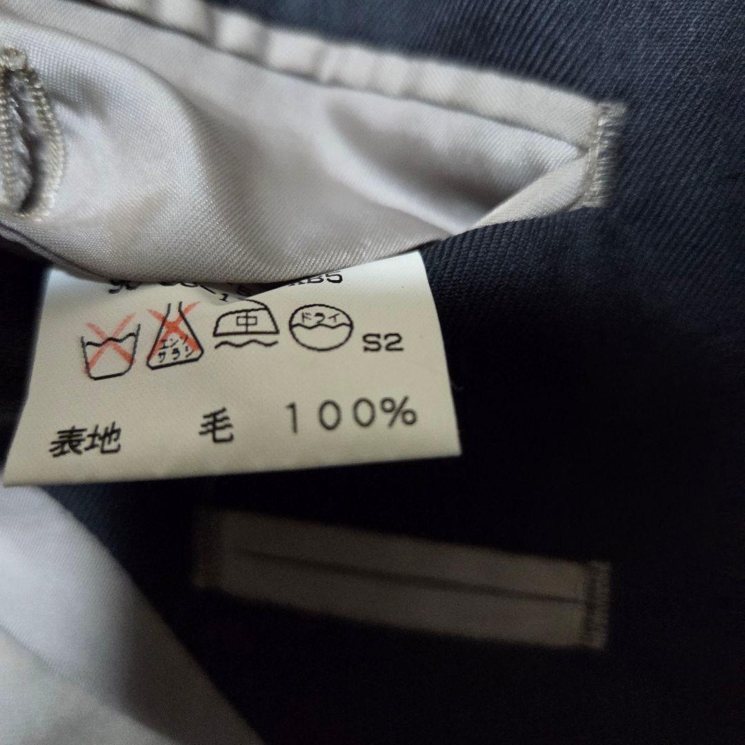 極美品BURBERRY　90sヴィンテージ　スーツ　ダブル　セットアップLサイズ