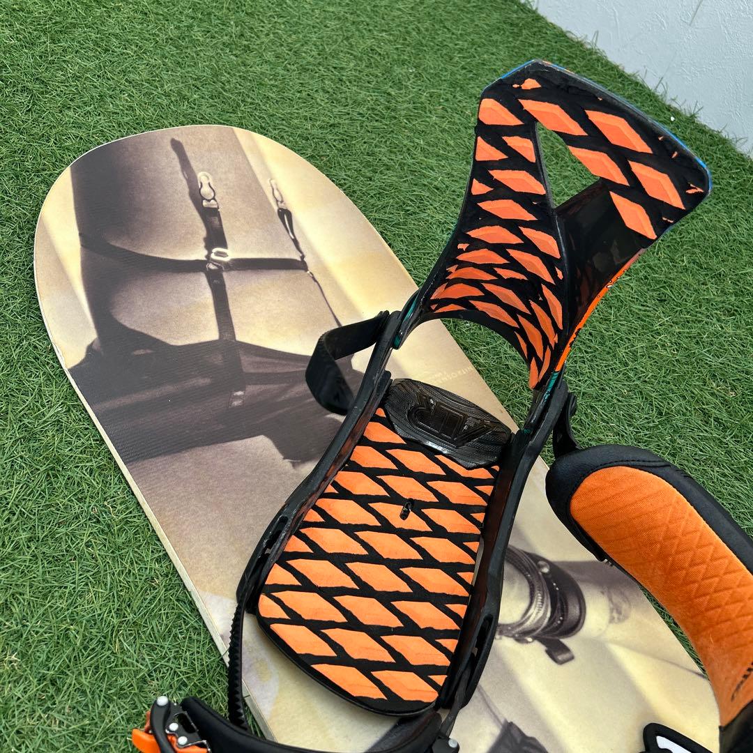 J326 NITRO 155cm エスエムピーSMO シャカ　スノーボードセット