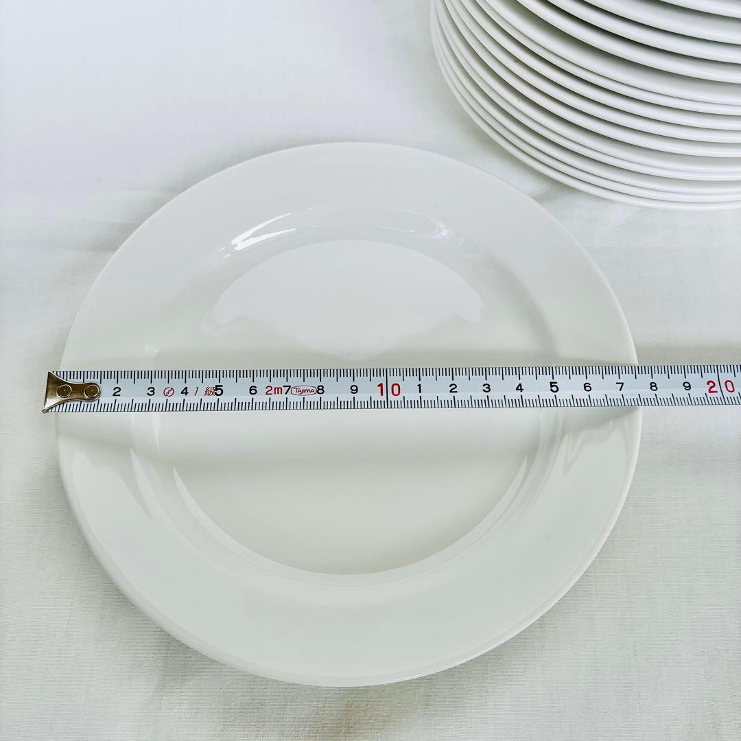 Noritake白16枚まとめ売り食器ノリタケグランドセラム丸皿耐久性業務用