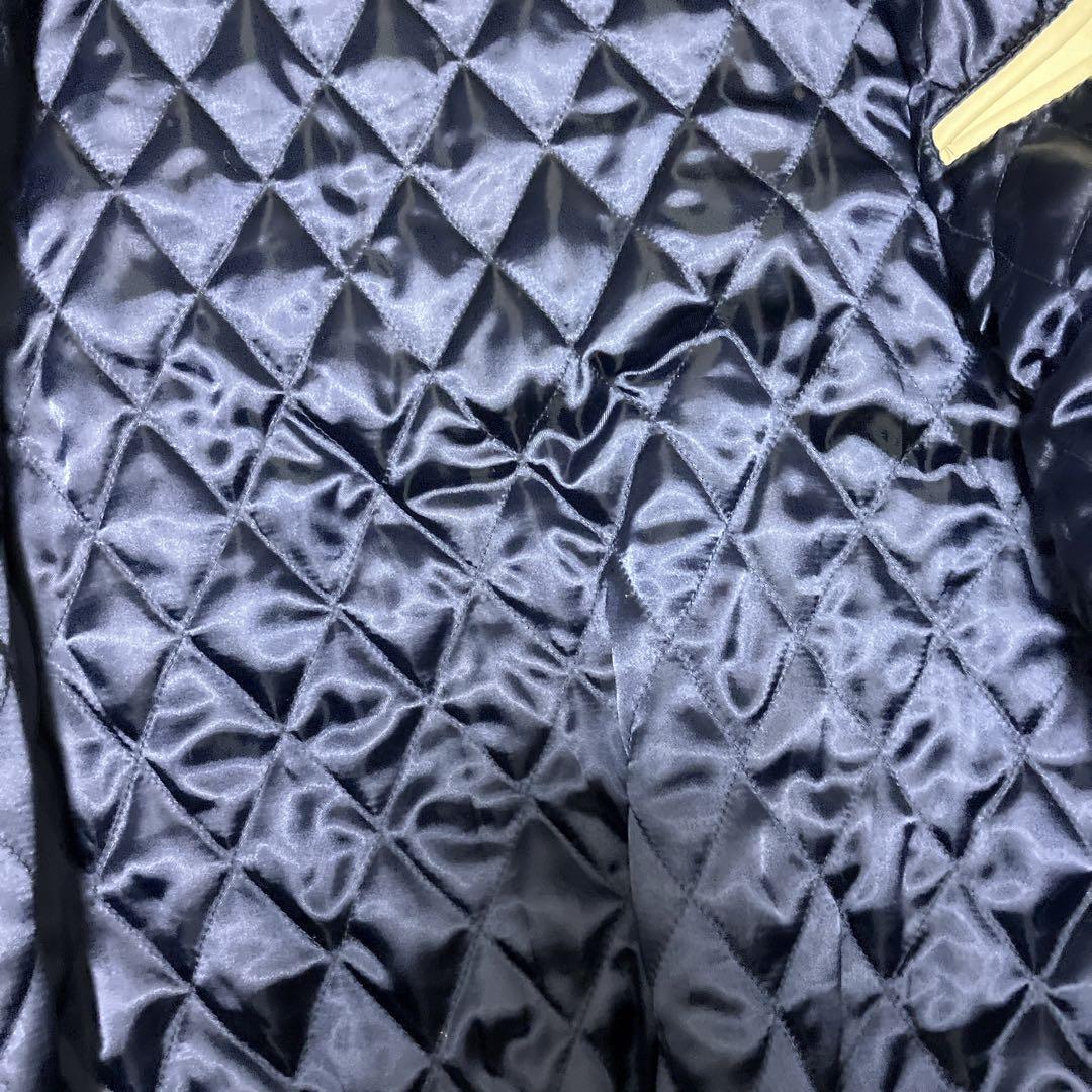 カンタベリー 袖牛革 レザー ワッペン スタジャン BIGサイズ XL フルデコ