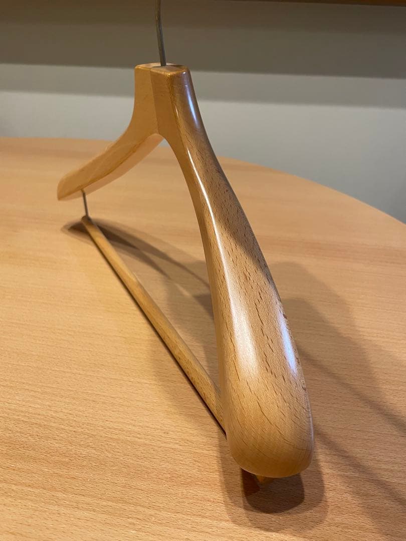 マイネッティ社製Valditaroネーム木製ハンガー 7本＋木製ハンガー4本