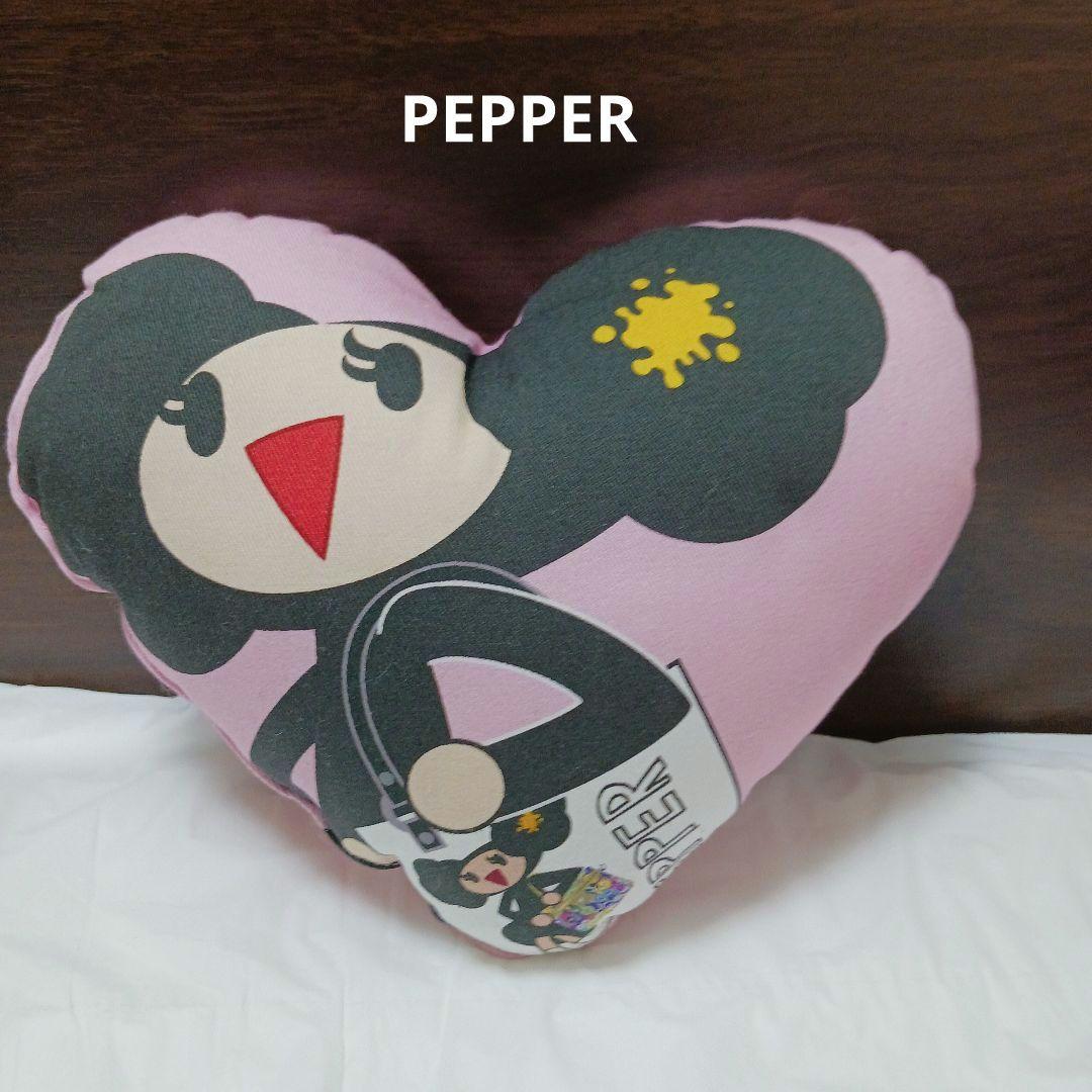 非売品 COACH/コーチ POPPY/ポピーちゃん ハート型 クッション