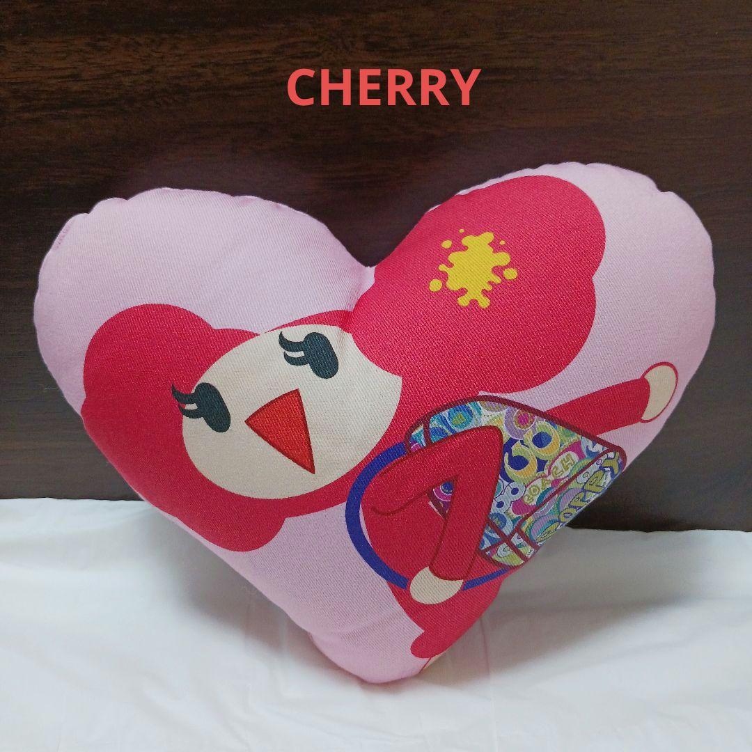 非売品 COACH/コーチ POPPY/ポピーちゃん ハート型 クッション