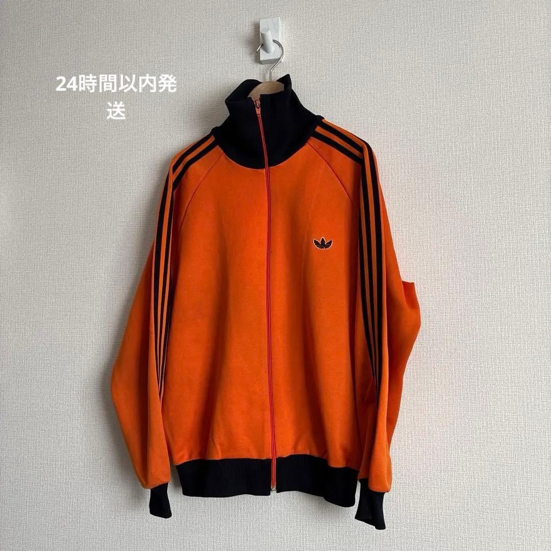 【即発送】　80's adidas デサント　orange 小松菜奈