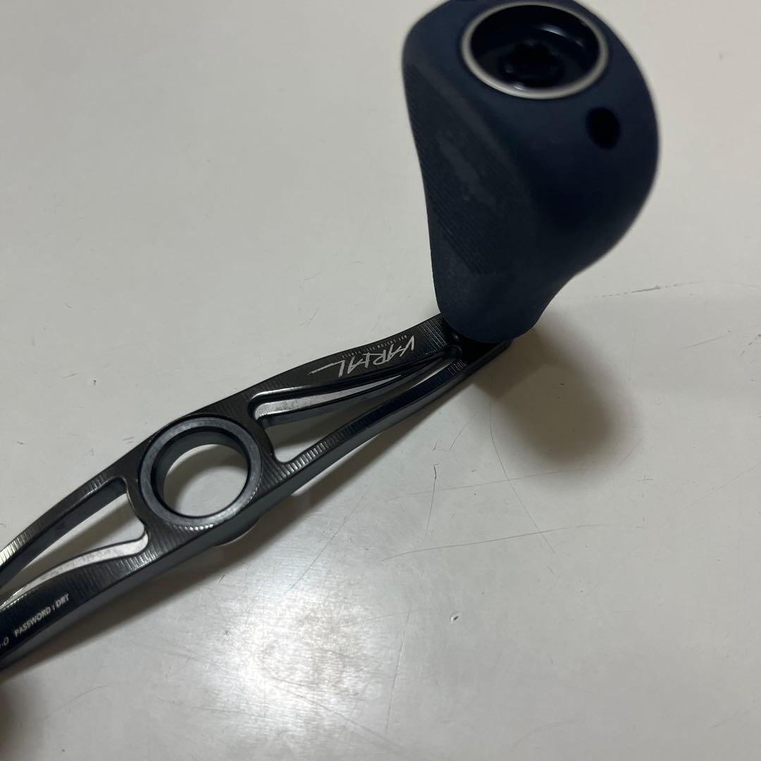 DRT VARIAL ハンドル 100 ガンメタ　バリアル フラットノブ