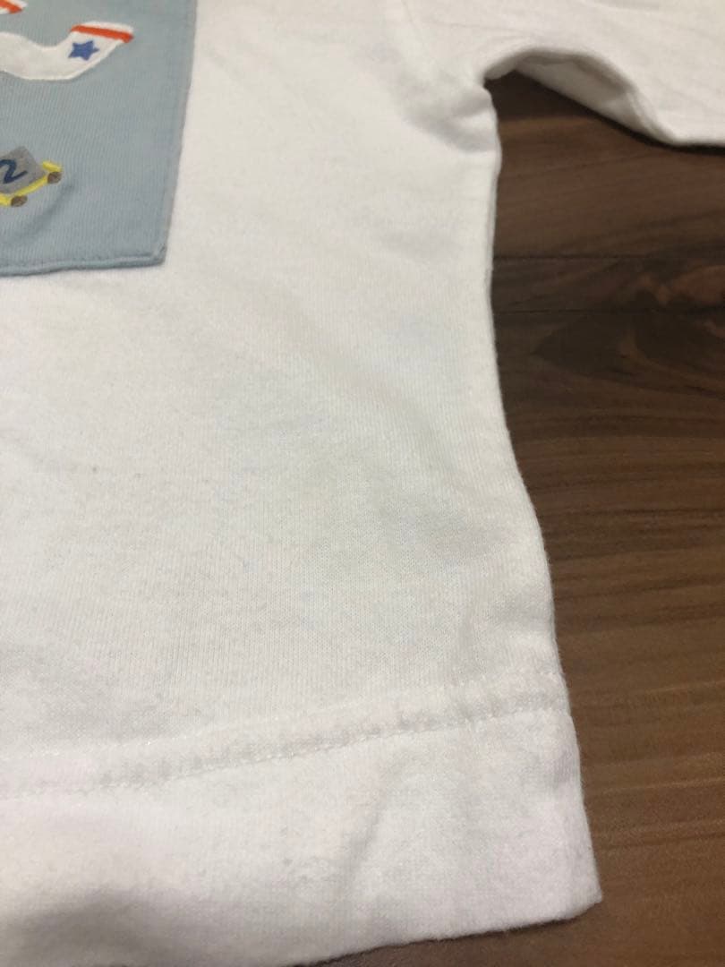 familiar ファミリア　長袖　ロンT ９０　恐竜　飛行機　空港　男の子