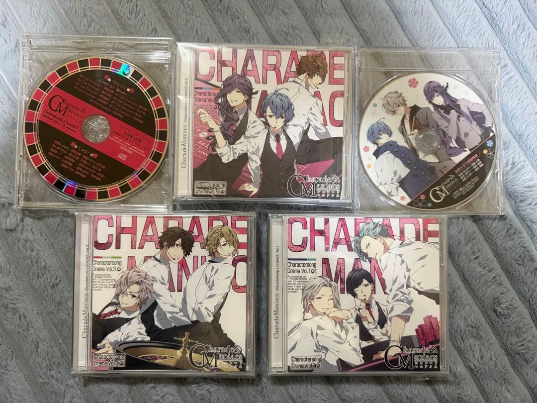 シャレードマニアクス ドラマCD 缶バッチ、特典CD付き