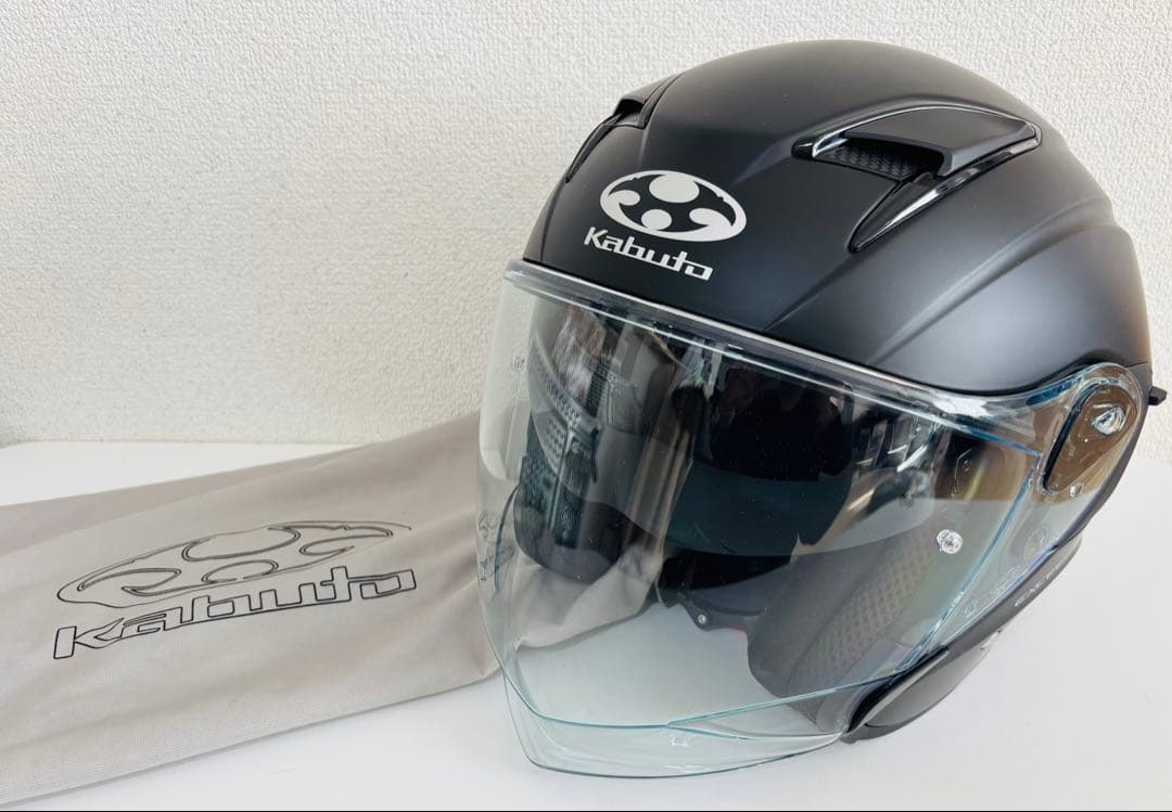 OGK Kabuto EXCEED-2 ジェットヘルメット マットブラック