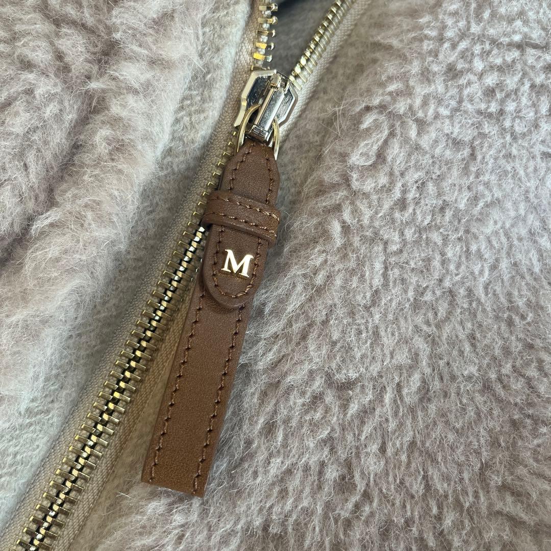 マックスマーラ⭐︎テディベア　Newmanto ケープ　サンド　S/Mサイズ