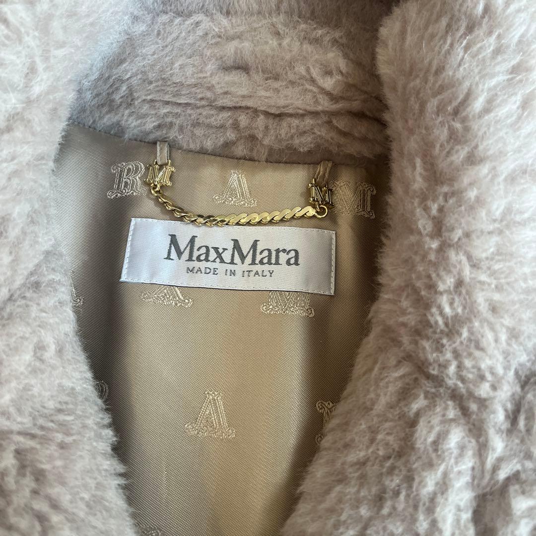 マックスマーラ⭐︎テディベア　Newmanto ケープ　サンド　S/Mサイズ