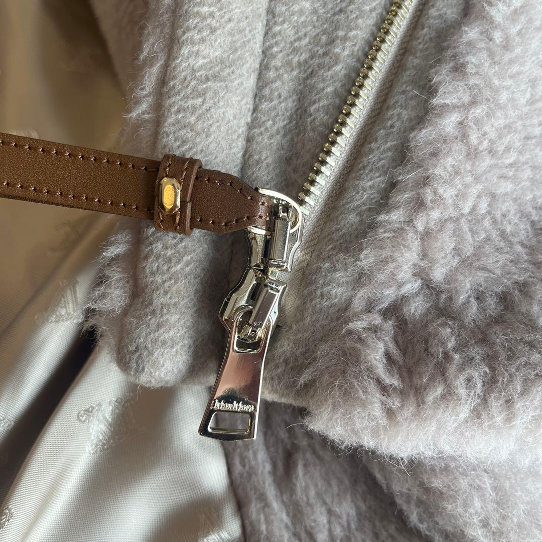 マックスマーラ⭐︎テディベア　Newmanto ケープ　サンド　S/Mサイズ