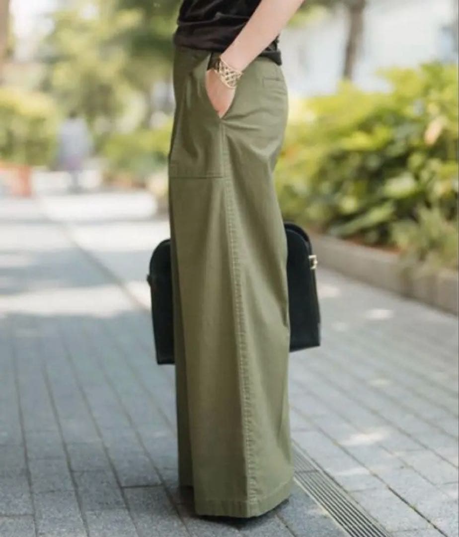 スピックアンドスパン　カーゴパンツ