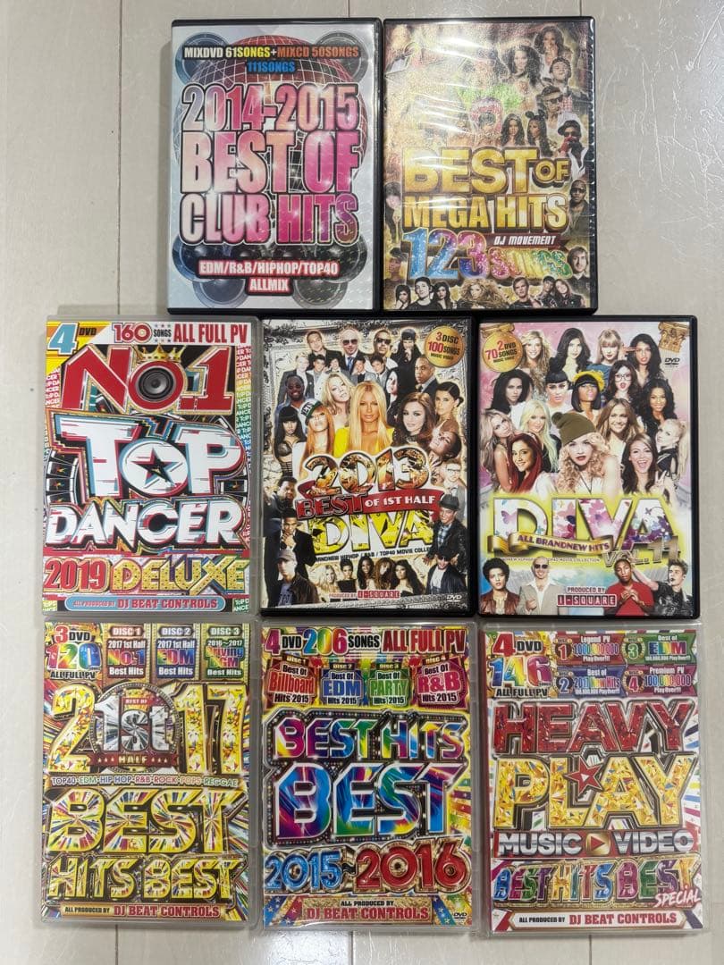 ミュージック Best Hits Best ,Diva ,Top dancer DVD