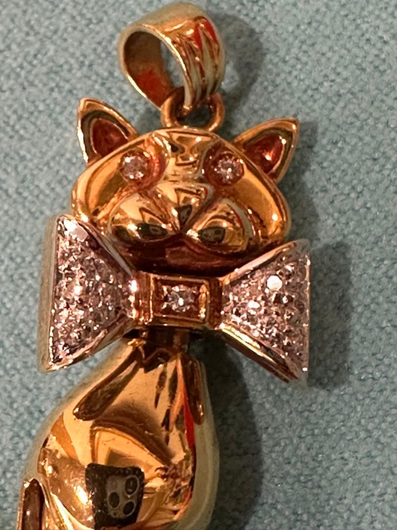 DAMIANI ダミアーニ ネコちゃんチャーム　★