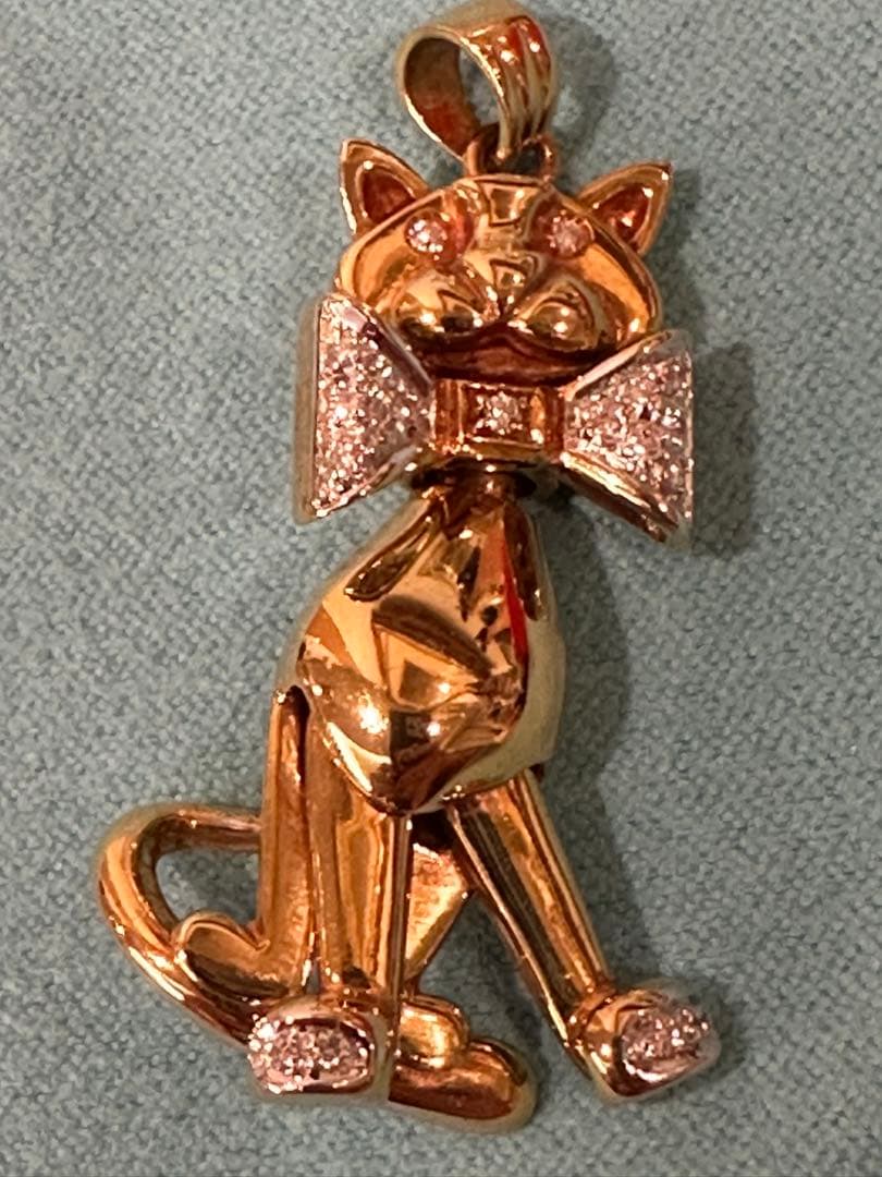 DAMIANI ダミアーニ ネコちゃんチャーム　★