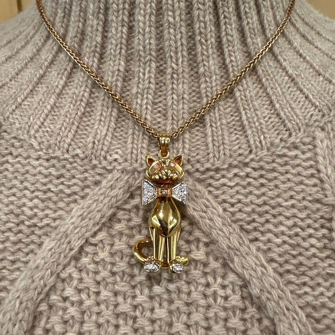 DAMIANI ダミアーニ ネコちゃんチャーム　★