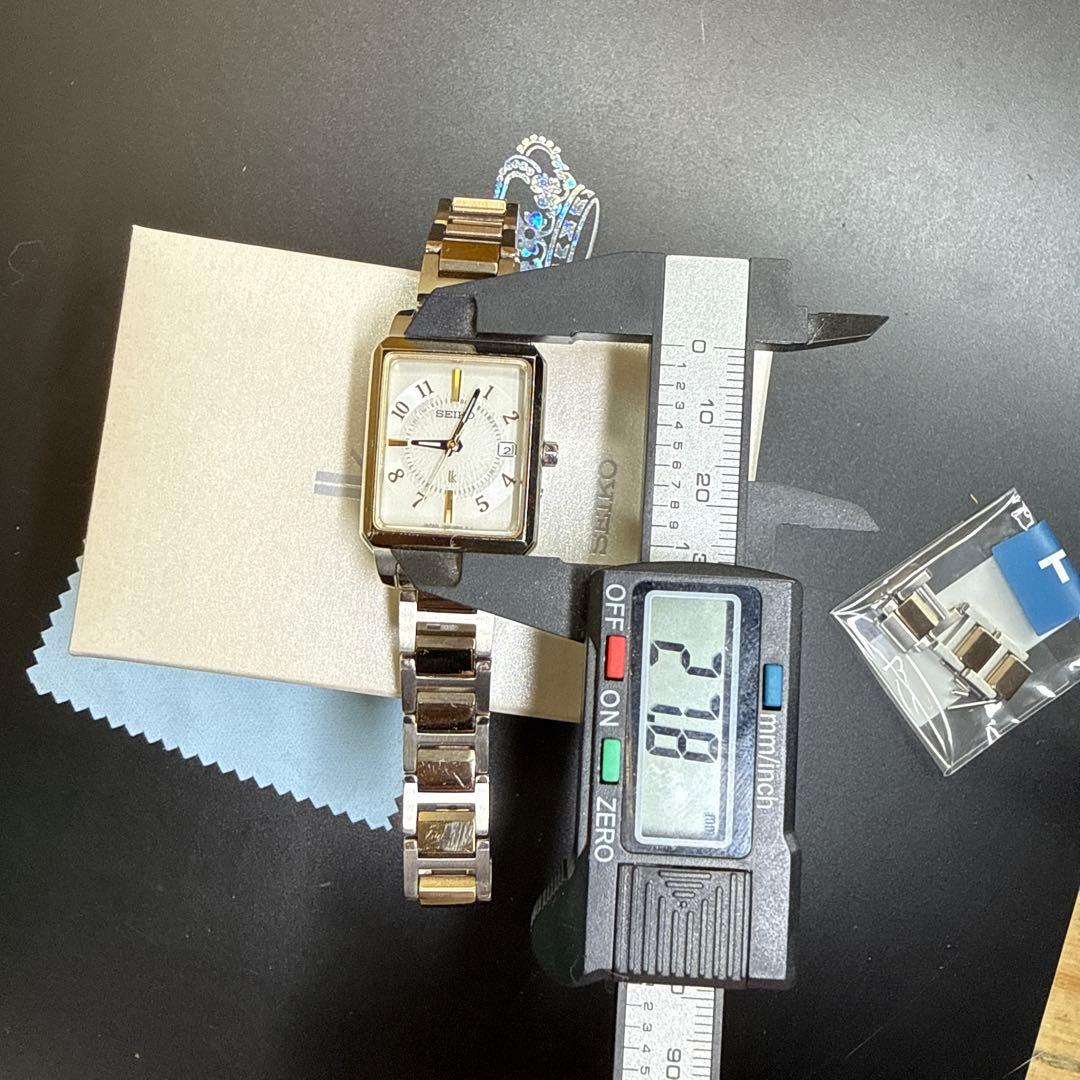 腕時計 SEIKO セイコー ルキア 1B32 電波ソーラー SSVW194