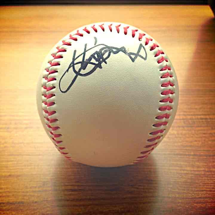 イチロー直筆サインボール