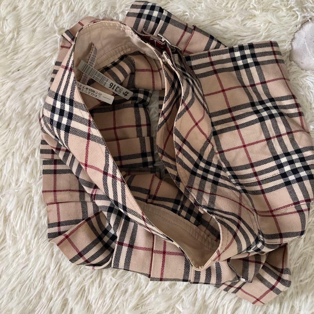 BURBERRY BLUE LABEL チェック柄スカート 36