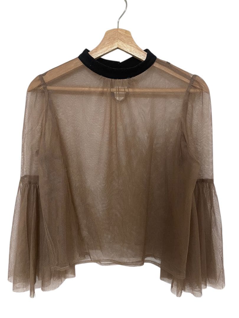 LEJA ドレス フレアスリーブ　ブラック　クラシカル　華やか　綺麗め