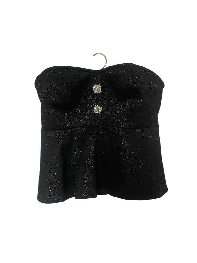 LEJA ドレス フレアスリーブ　ブラック　クラシカル　華やか　綺麗め