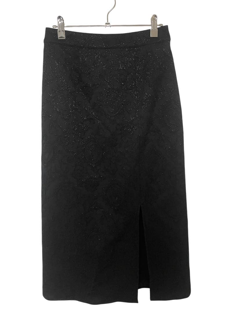 LEJA ドレス フレアスリーブ　ブラック　クラシカル　華やか　綺麗め