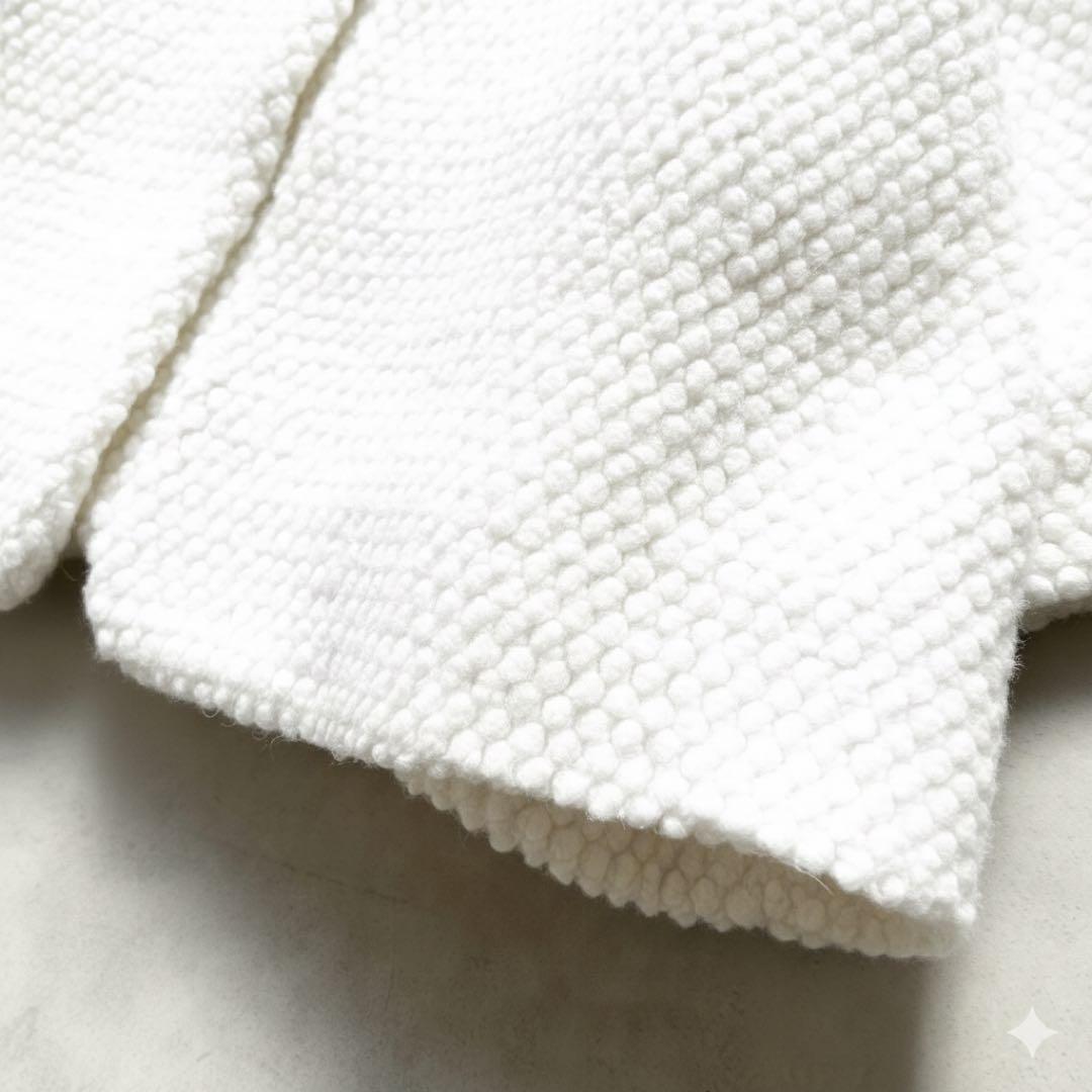 シロコン　ヨリ スノーマンジャケット　ケープコート　アイボリー