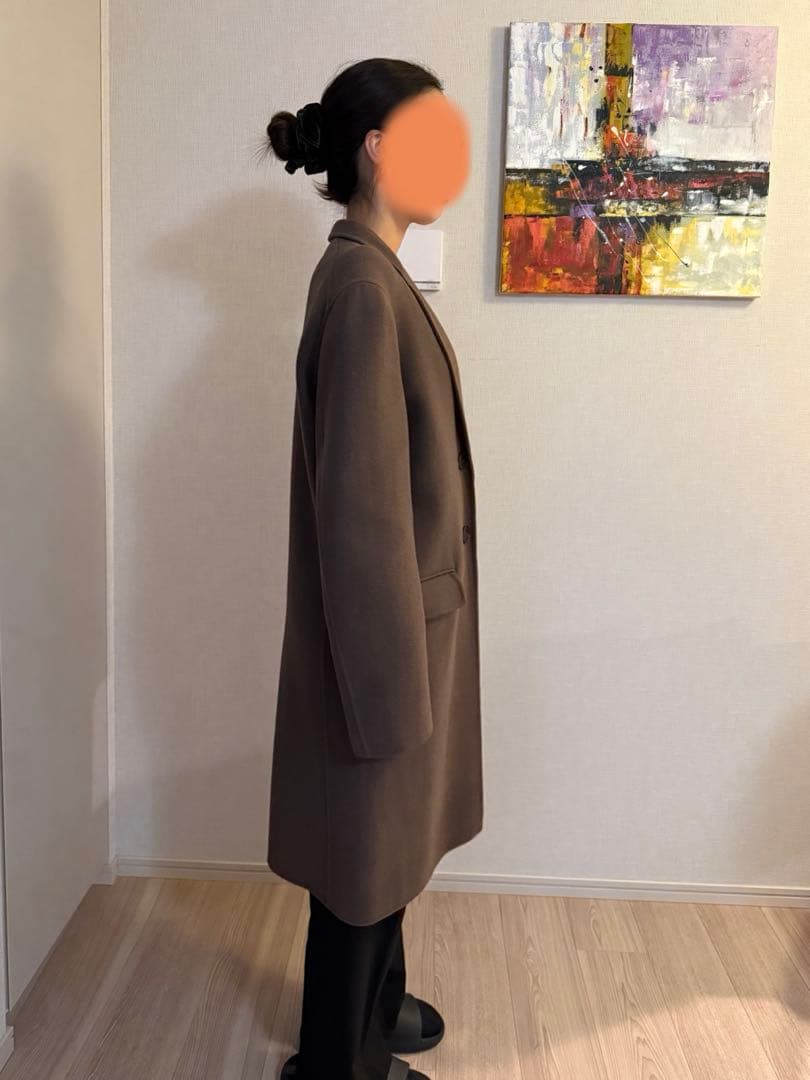 着画有 美品JIL SANDAR ジルサンダー コート ブラウン ジルサンダー