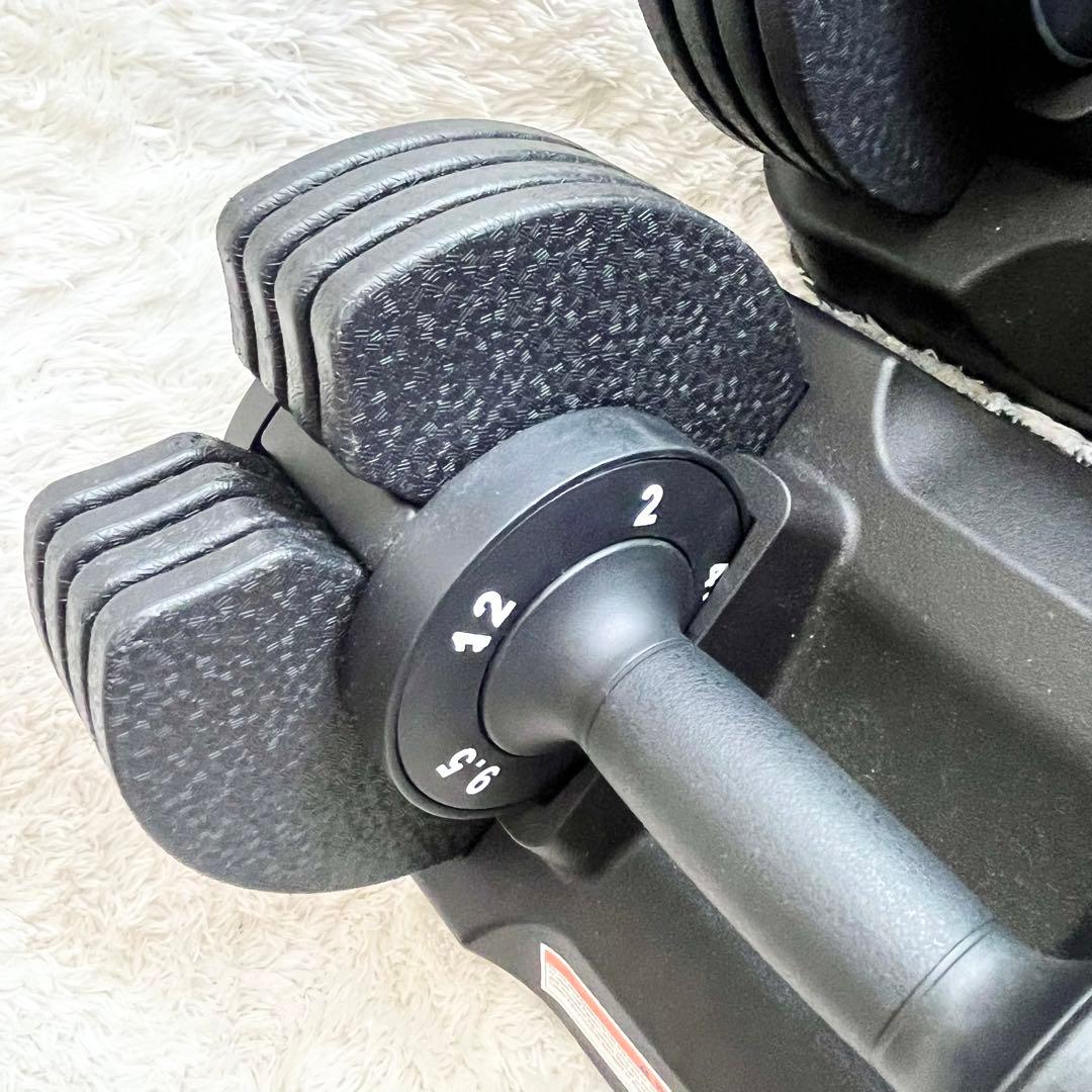 ✨良品✨MOJEER ダンベル　可変式アジャスタブルダンベル　2-12㎏×2個