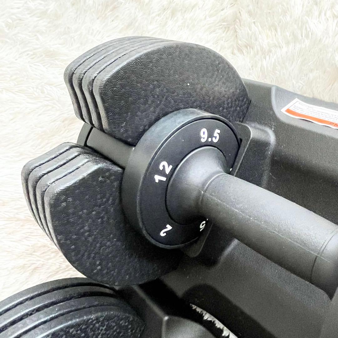 ✨良品✨MOJEER ダンベル　可変式アジャスタブルダンベル　2-12㎏×2個