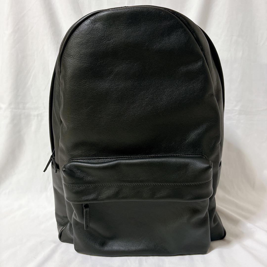 【希少】ユナイテッドアローズ ファンクショナル レザー リュック ブラック A4