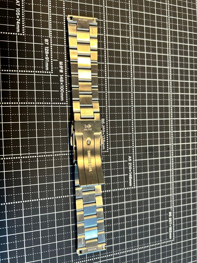 中古 TAKONAUT タイコノート メタルバンド ベルト