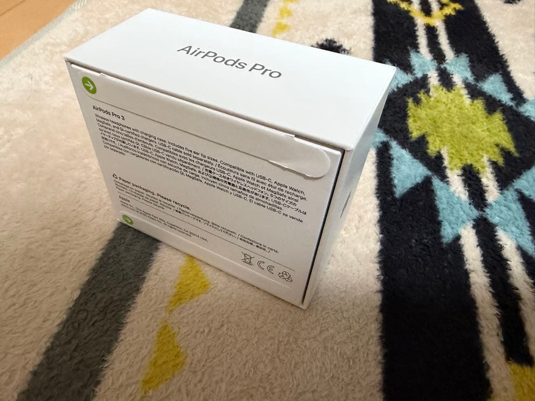 Apple AirPods Pro 3 本体未開封