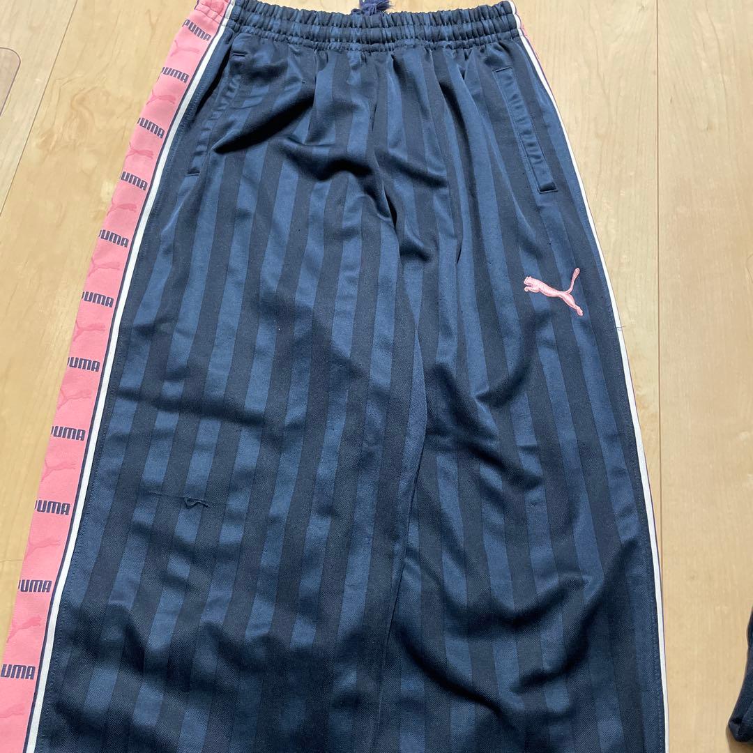 PUMA ジャージ上下セット ネイビー/ピンク 上下セット　希少
