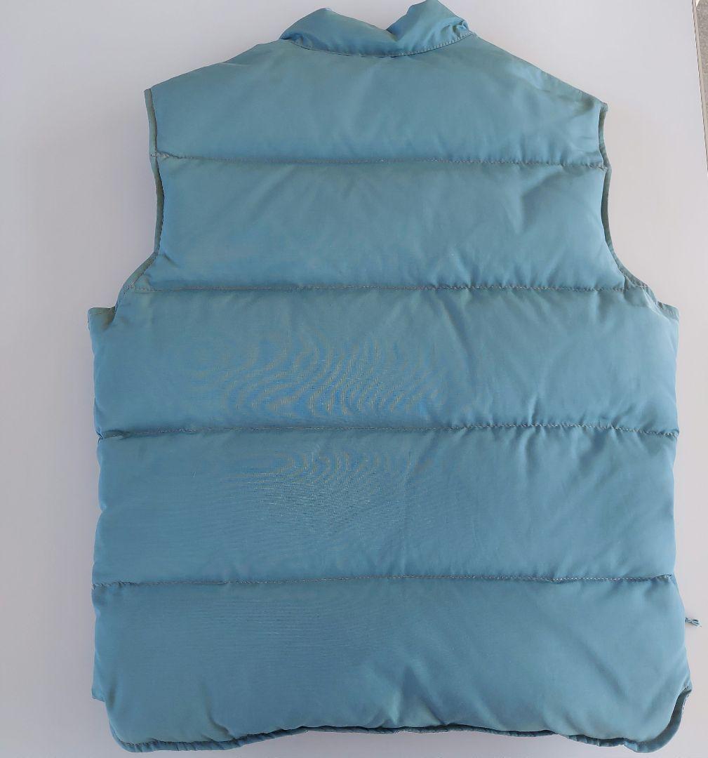 TOYS McCOY 水色 ダウンベスト パッチ付き
