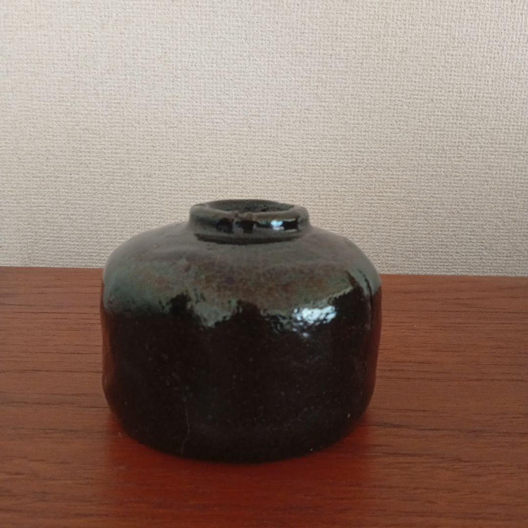 黒楽　茶碗　一元　玉水焼（楽吉左衛門）