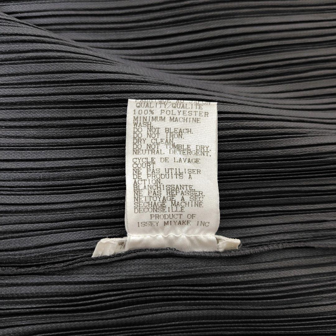 美品 PLEATS PLEASE ハイネック カットソー シャツ イッセイミヤケ
