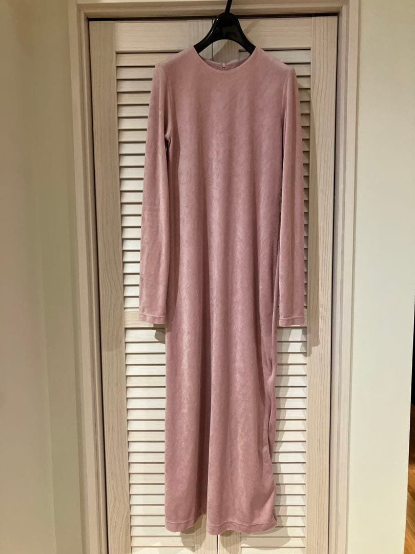 アダムエロペ ボタニカルベロアワンピース adametrope