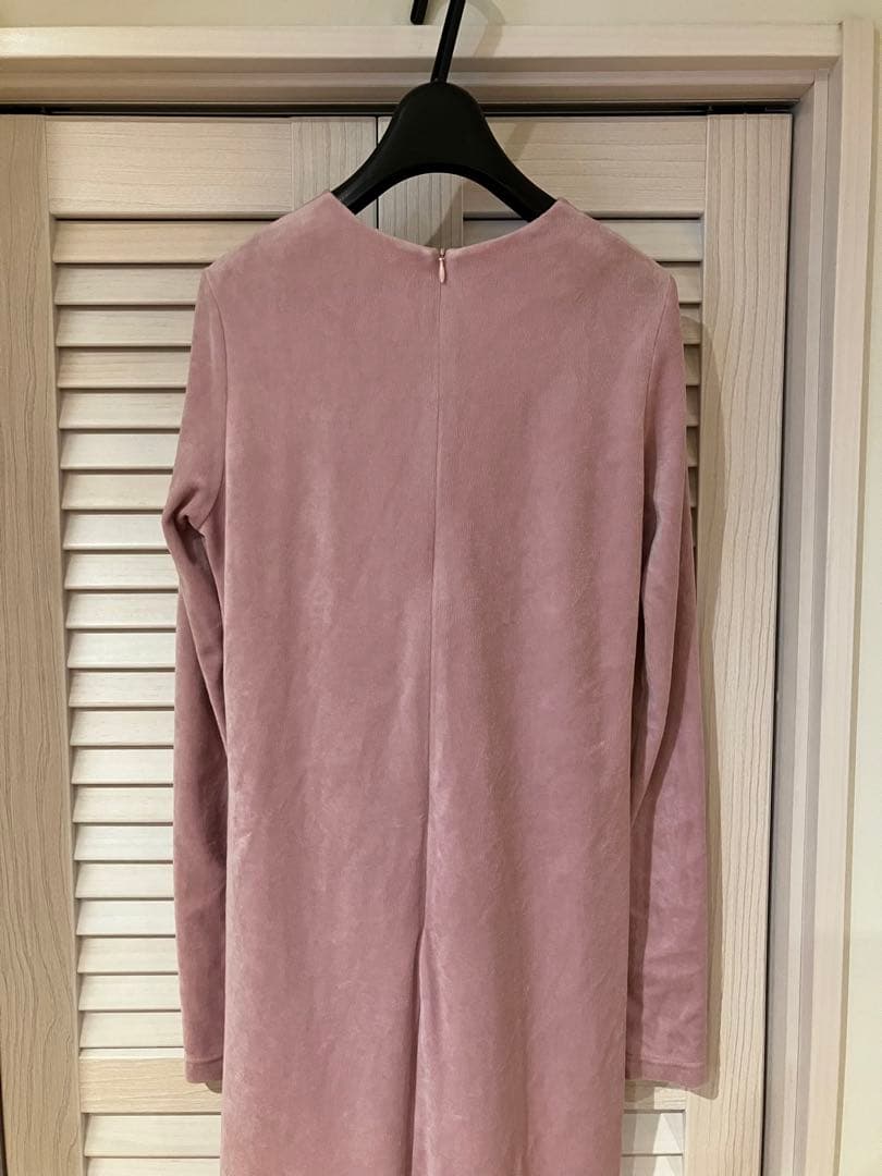 アダムエロペ ボタニカルベロアワンピース adametrope