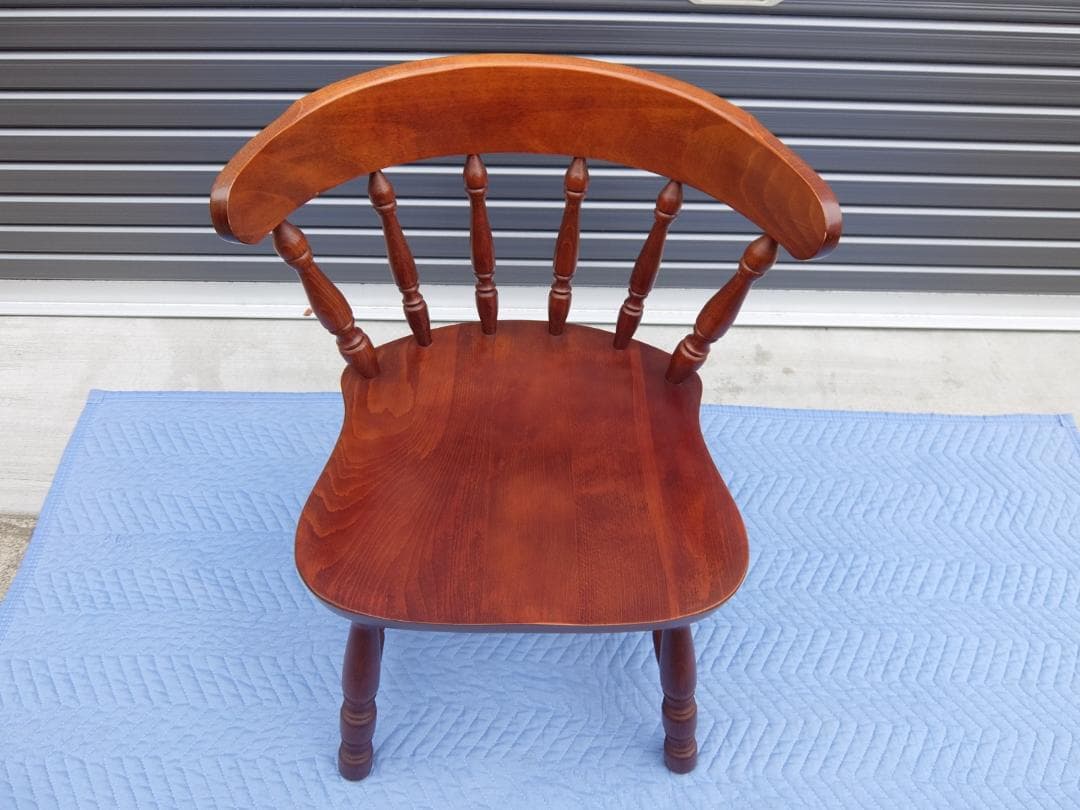 518　 B_飛騨高山 柏木工 ダイニングチェア 椅子 ウィンザーチェア